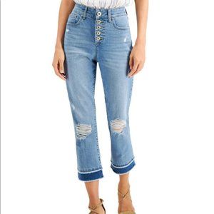 INC International Concepts Delancey Cropped Jeans